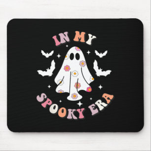 In Mijn Spooky Era Retro Groovy Schattigee Ghost S Muismat
