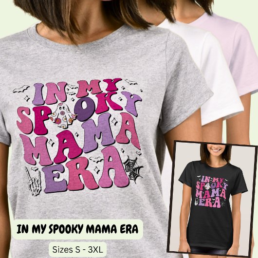 IN MIJN SPOOKY MAMA HALLOWEEN TIJDPERK T-SHIRT