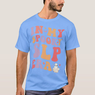 In mijn spooky SLP tijdperk Halloween Grappige Spe T-shirt