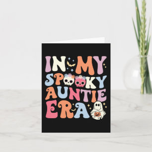In Mijn Spooky Tante Era Halloween Groovy Witchy S Kaart