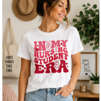In Mijn Studentenperiode Verpleegkunde – Mooie Ret T-shirt