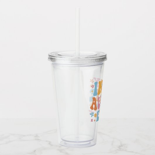 In mijn tante tijdperk acryl drinkbeker (Rechts)