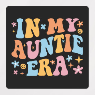 In mijn tante tijdperk labels