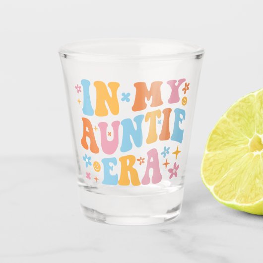 In mijn tante tijdperk shot glas (Voorkant)