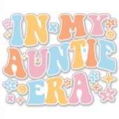 In mijn tante tijdperk sticker (Voorkant)