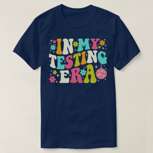 In mijn testtijdperk Groovy T-shirt (Design voorkant)