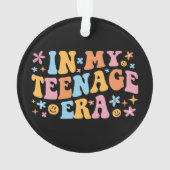 In mijn tienertijd ben ik ornament (achterkant)