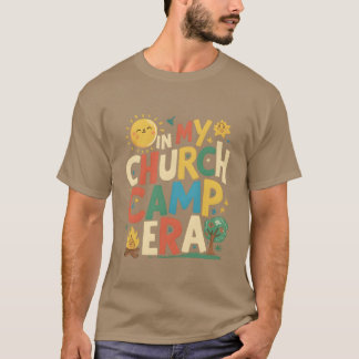 In mijn tijd van het kerk kamp VBS Bijbelkamp plez T-shirt