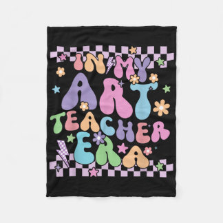In mijn tijdperk als kunstdocent Retro terug naar  Fleece Deken
