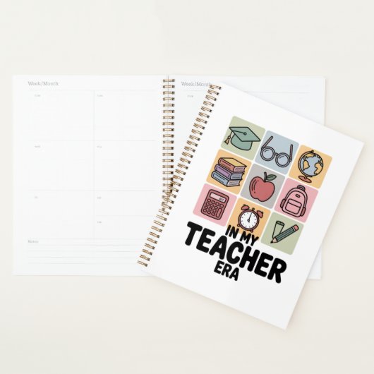 In mijn tijdperk als leraar Kleuterlerarenleven Planner (Display)