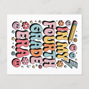 In mijn tijdperk van de vierde klas 4e klas terug  flyer