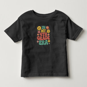 In mijn tijdperk van de vierde klas Retro vierde k Kinder Shirts