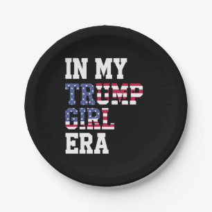 In Mijn Trump Girl Era VS 47e President Papieren Bordje