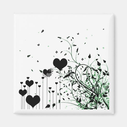 In mijn tuin... magneet (Voorkant)