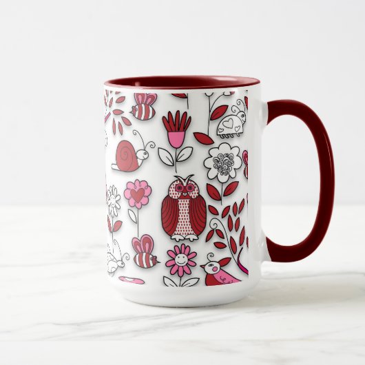 In mijn tuin mok (Rechts)