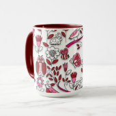 In mijn tuin mok (Voorkant links)