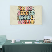 In mijn tweede klas tijdperk 2e klas leraar terug spandoek (Beurs)