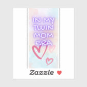 In mijn tweelingmoeder-tijdperk sticker (Vel)