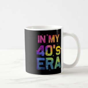 In mijn veertigerstijdperk Cool 40e verjaardag Gra Koffiemok