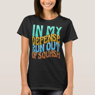 In mijn verdediging rennen we uit de vierkant waar t-shirt
