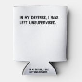 In mijn verdediging was ik ongecontroleerd gebleve blikjeskoeler (Voorkant)