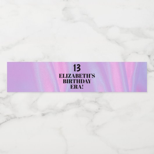 In mijn verjaardag tijdperk verjaardagsfeestje gun waterfles etiket (Enkel label)