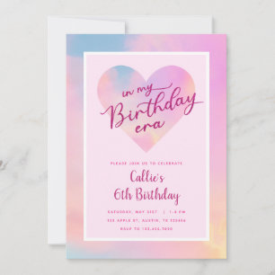 In mijn verjaardagstijd kaart