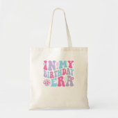 In mijn verjaardagstijd tote bag (Voorkant)