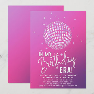 In mijn verjaardagstijdperk, Era Party, Eras Party Kaart