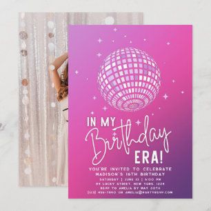In mijn verjaardagstijdperk, Era Party, Eras Party Kaart