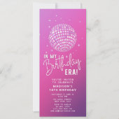 In mijn verjaardagstijdperk, Era Party, Eras Party Kaart (Voorkant)