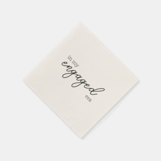 In mijn verloofde tijdperk cocktail servetten