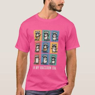 In mijn verwilderde tijdperk Geweldige wasbeer Cri T-shirt
