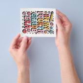 In mijn vierde klas Era 4e klas terug naar school Flyer (Hand)