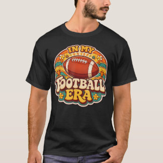 In Mijn Voetbal Tijdperk Retro Groovy Vintage Spel T-shirt