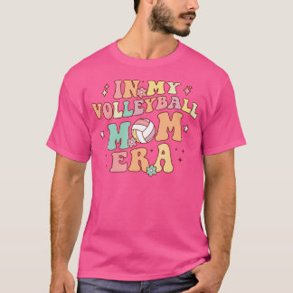 In Mijn Volleybal Mam Era Spel Dag Schattige Volle T-shirt