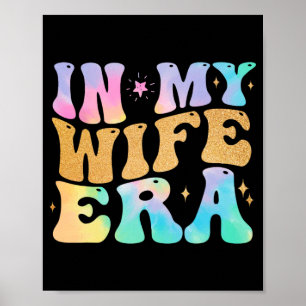In Mijn Vrouw Tijdperk Schattige Verloving Bruid B Poster