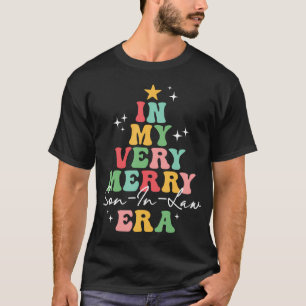 In mijn zeer vrolijke schoonzoon tijdperk Kerstmis T-shirt
