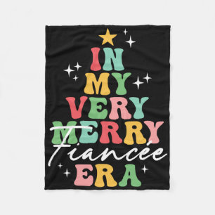 In Mijn Zeer Vrolijke Verloofde Tijdperk Kerstmis  Fleece Deken