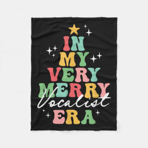 In mijn zeer vrolijke vocalist tijdperk Christmas Fleece Deken