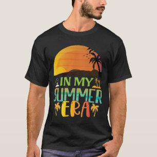 In Mijn Zomer Tijdperk Groovy Laatste Dag Van Scho T-shirt