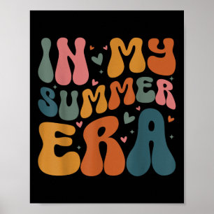 In mijn zomertijd gelukkig laatste dag van de scho poster