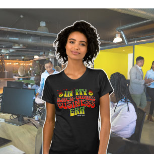 IN MIJN ZWARTE BEDRIJFSTIJD Ondernemer T-shirt