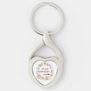 In M'n Haak Tijdperk ,Hobby Moeder Cadeau, Haken Sleutelhanger
