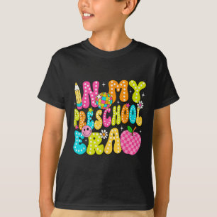 In M'n Preschool Tijd Groovy Terug Naar School Ler T-shirt