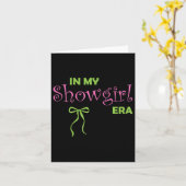 In M'n Showgirl Tijdperk Groovy Leven Van Een Show Kaart (Gele Bloem)