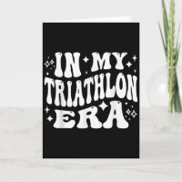 In M'n Triathlon Tijdperk Grappige Zwem Fiets Hard