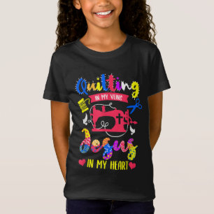 In m'n veinen... Jezus in mijn hart. Verdunning T-shirt