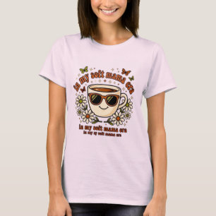 In M'n Zachte Mama Tijd Retro T-shirt