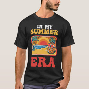 In M'n Zomer Tijdperk Groovy Laatste Dag Van Schoo T-shirt